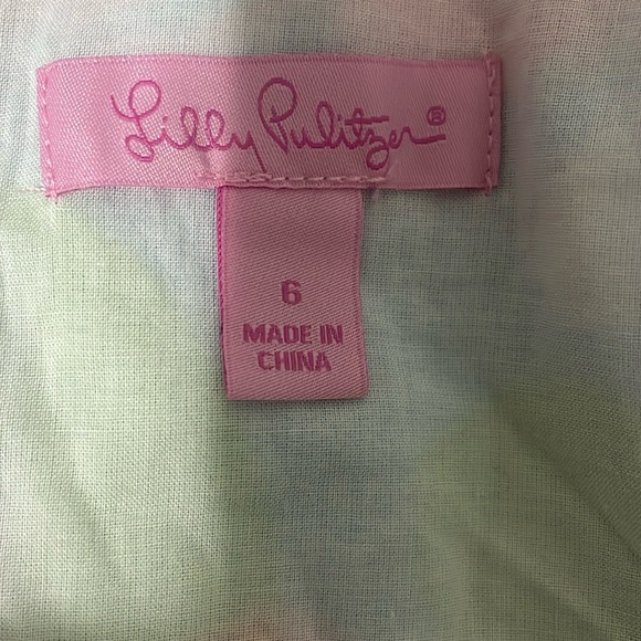 Lilly Pulitzer Floral Sleeveless Dress in Blue and Pink - Picture 13 of 15